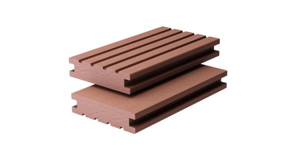 Waterproof Eco Friendly Solid Composite Decking 150 X 30 Wood Plastic Composite