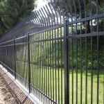 Ornamental Aluminum Fencing Tubular Steel Fence 1.5M Yard Fence