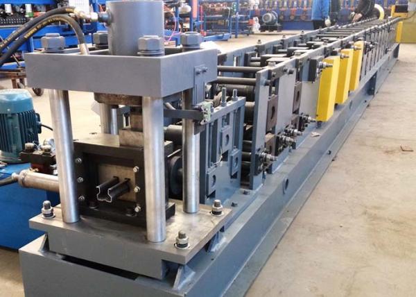 Galvanized Steel Shelves Metal Roll Forming Equipment Cr12Mov Cutting Blade
