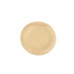 7 Inch Bulk Compostable Disposable Bamboo Plates for Restaurant