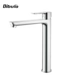 Chrome Brass Body 295mm Bathroom Basin Mixer Taps
