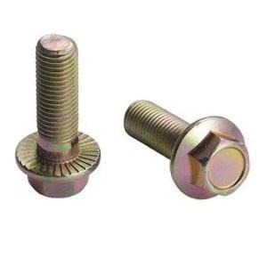 Cheap Customizable Hex Head Flange Bolt For Automobile / Energy Industry for sale