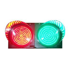 Quality 300mm Red Green LED Traffic Light Anti UV PC With High Safety Efficient wholesale