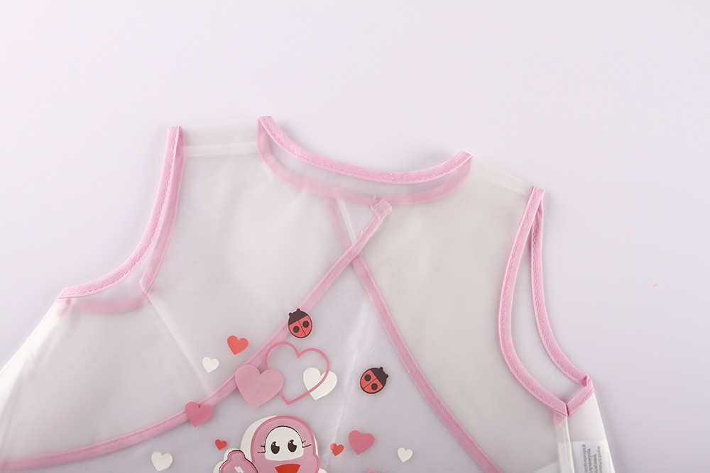 Kid Girl Boy Polyester Waterproof Feeding Eating Cute Toddler Bib For Baby