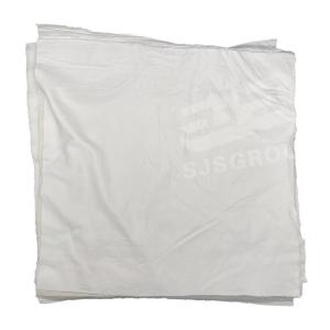Quality Low lint Regular size 10KG Clean Cloth Cut Sheeting Rags Used For Oil Rags for Painters BAG WHITE COTTON RAGS wholesale