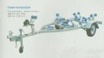 4.45m Galvanized Steel RIB 480 Inflatable Boat Trailer RIBYS480QR
