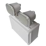 High Lumen 110V / 220V Led Twin-Spot Emergency Lights With Battery Backup