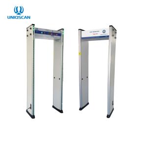Quality 6 Zones Walk Through Metal Detector For Pulic Area Body Temperature Measuring wholesale