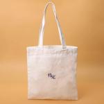 Multi Colors Natural Cotton Canvas Tote Bags For Ladies On The Shoulder