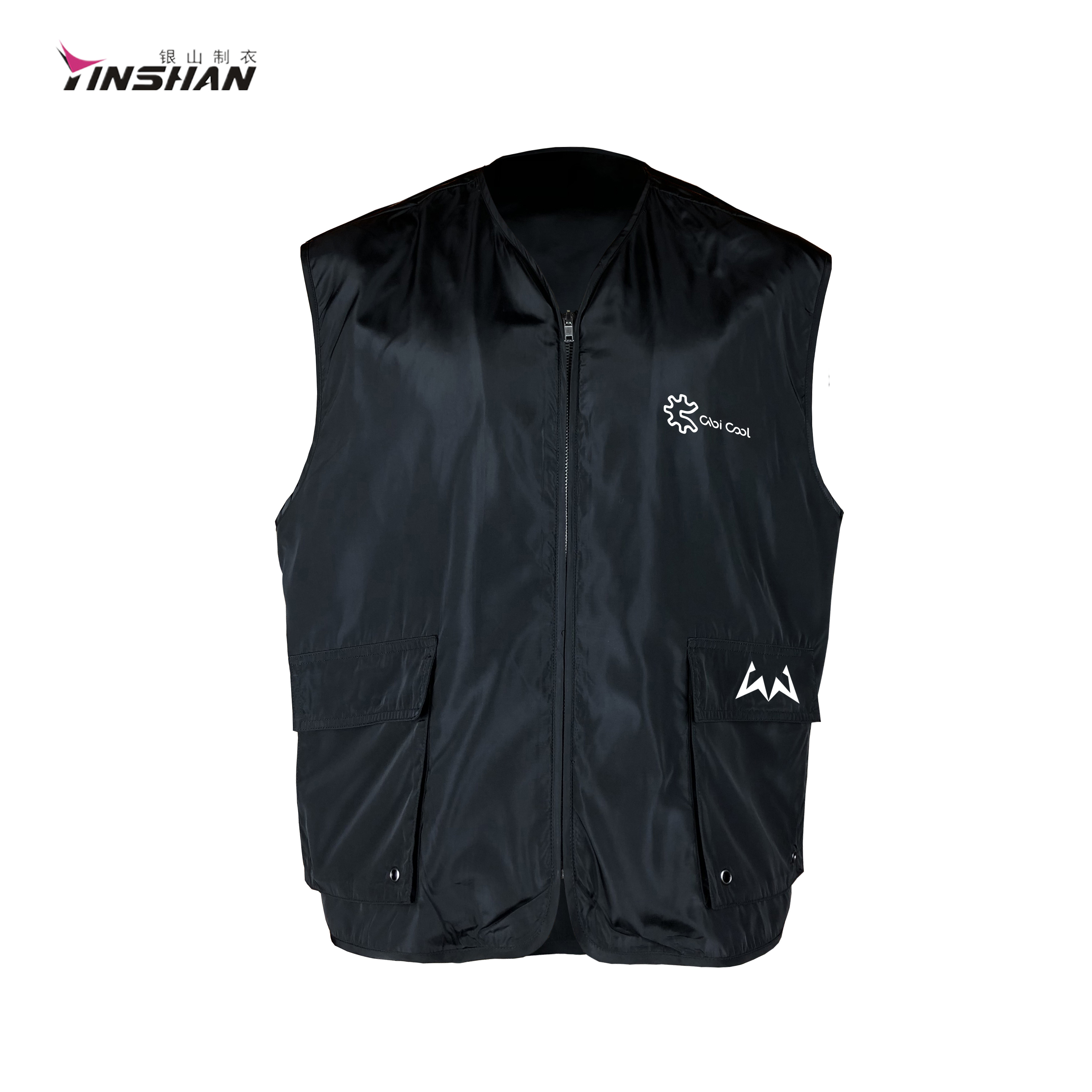 Custom Design Nylon Elastane Casual Fitness Sports Vest Gym Clothing Set for Adults