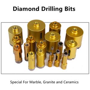 Quality Stone 100mm Diamond Core Drill Bit , 68mm Sintered Diamond Drill Bits wholesale