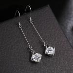 2018 Fashion American style lady parts Earrings Ear Drops Silver Exported Korea