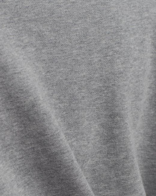 Ladies Gray Cotton Two Piece Set Sweatshirt Women