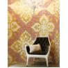 Buy cheap Glass mosaic wall tiles luxury gold mosaic pattern for living room decoration from wholesalers