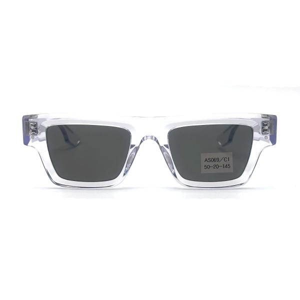 AS069 Acetate Frame Sunglasses with UV protection 100% and temple length 145mm