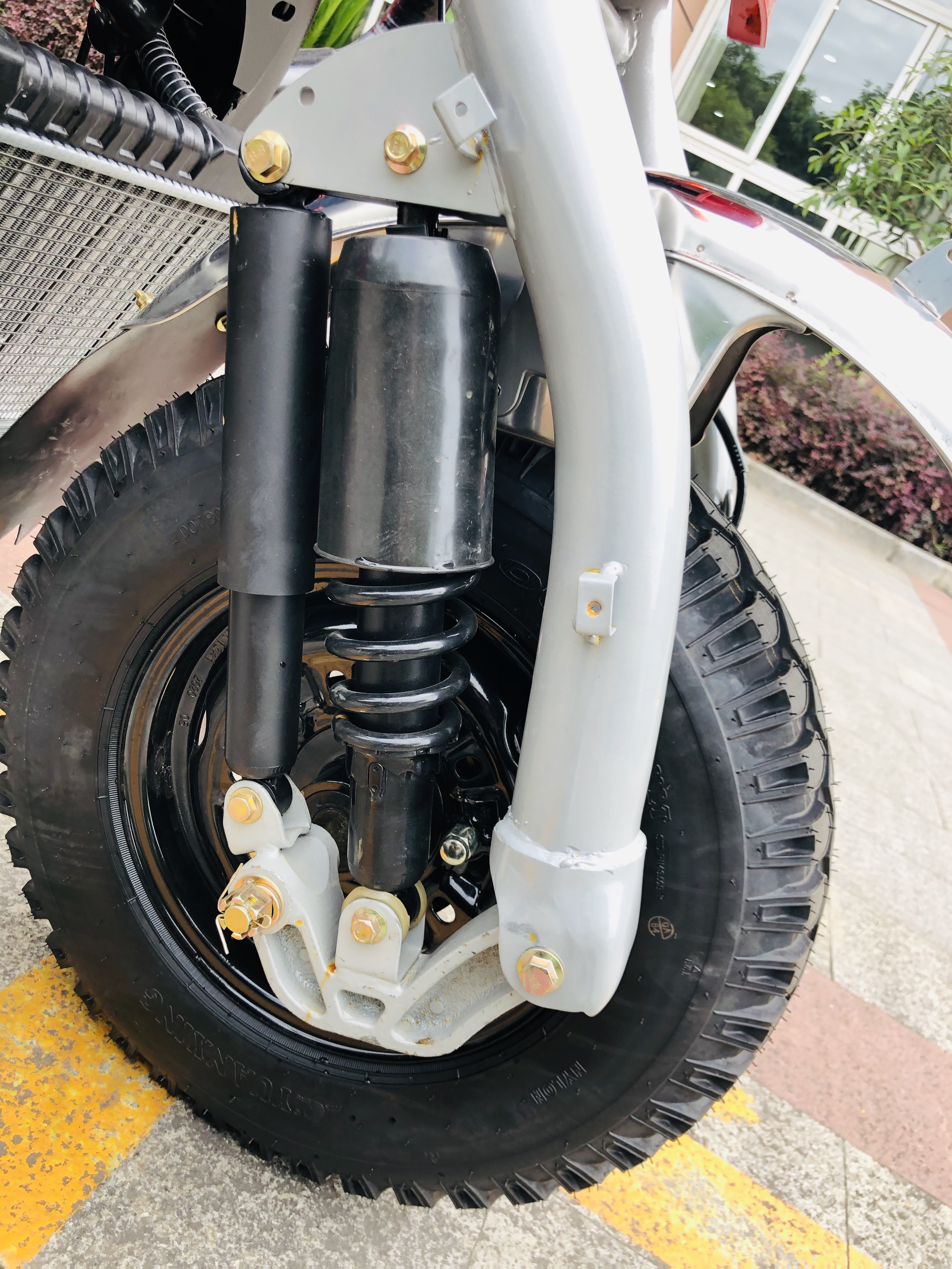 Cargo Tricycle 175CC/200CC/250CC Three Wheel Motorcycle With Electric Kick Start