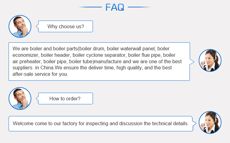 Gas Water / Gas Fire Steam Boiler Spare Parts Superheater In Thermal Power Plant