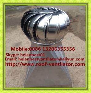Quality 150mm wind driven turbine ventilator stainless steel wholesale