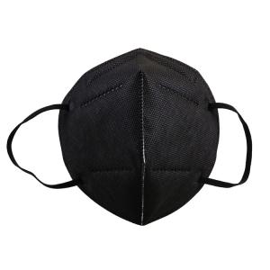 Quality Black Color Folding FFP2 Mask Antibacterial For Textile / Industry wholesale