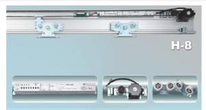 Quality EC Heavy duty commercial automatic sliding glass door , starting speed 500mm/s wholesale