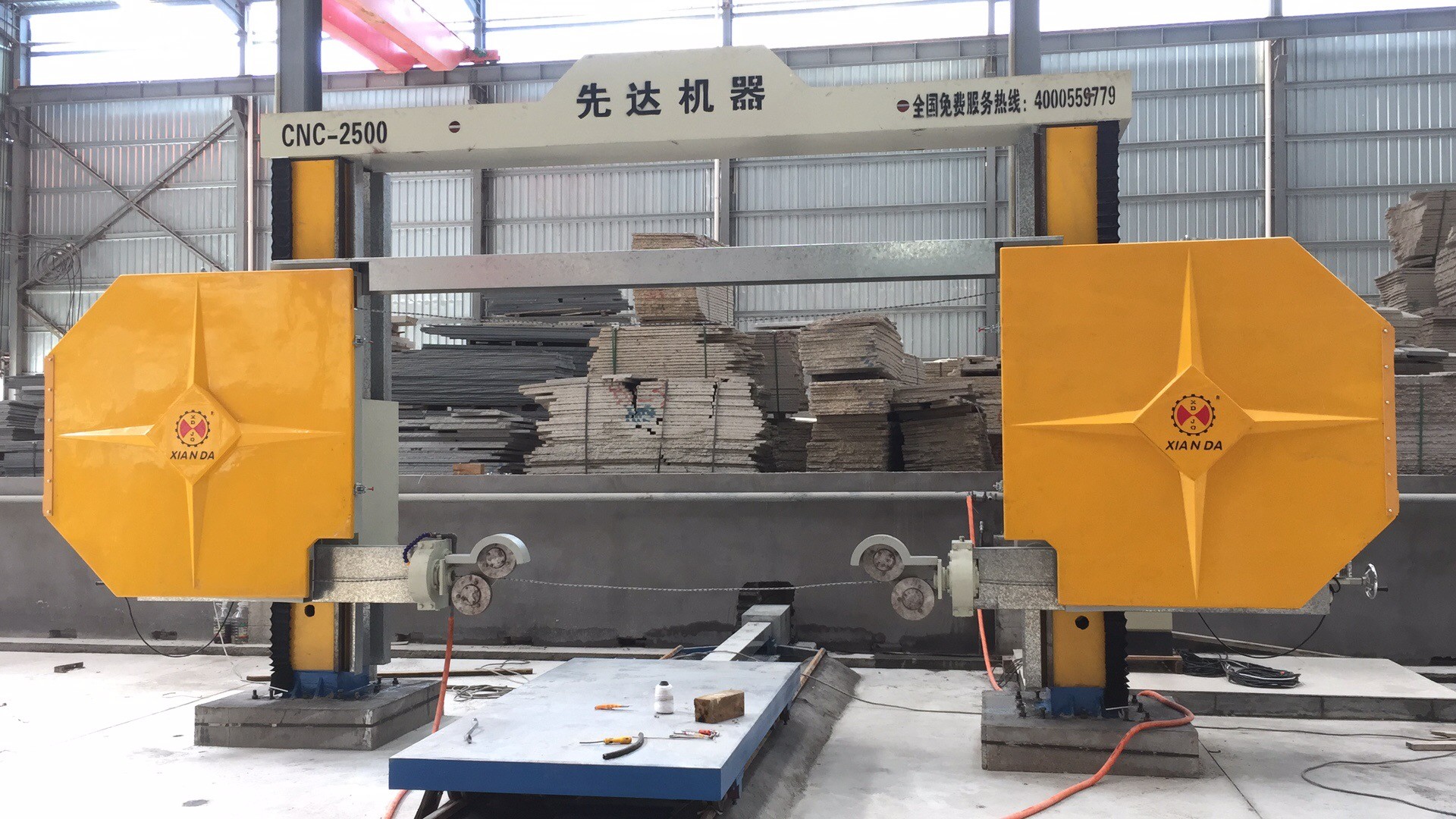 Diamond Wire Saw Machine And Long Life Time Advantage Control CNC Blade Material Diamond