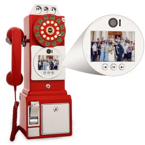 Quality Plastic Video Guest Book Clear HD 1080P Video And Sound Phone Recording Wedding ISO wholesale