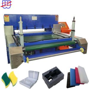 Quality Professional Kitchen Sponge EVA EPE Foam Die Cutting Machine with Automatic Feeding wholesale