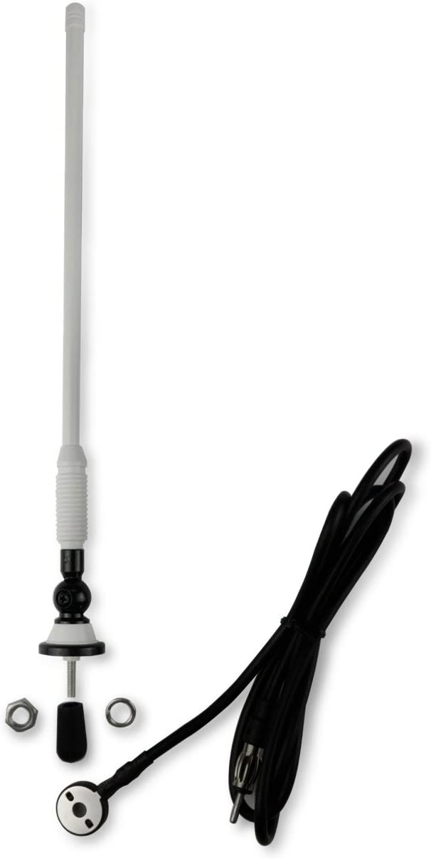 180-degrees Swivel base Waterproof FM/AM Marine Boat Car Home Radio Frequency Antenna