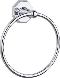 Quality Bath Kitchen Towel Ring Holder Bathroom Chrome Finish Modern Design 190x165x73mm wholesale