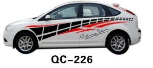 Quality Custom PVC Personalised Car Body Sticker QC-226K wholesale