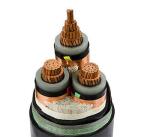 Low Voltage VFD VSD Copper Wire Shielded YJVP Cable 3x120 sq mm 26/35KV