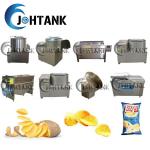 Electric Banana Plantain Small Potato Chips Making Machine