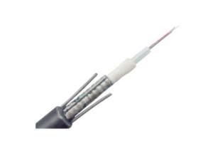 Quality Outdoor Armoured Fibre Optic Cable , Central Loose Tube Cable 24 core wholesale