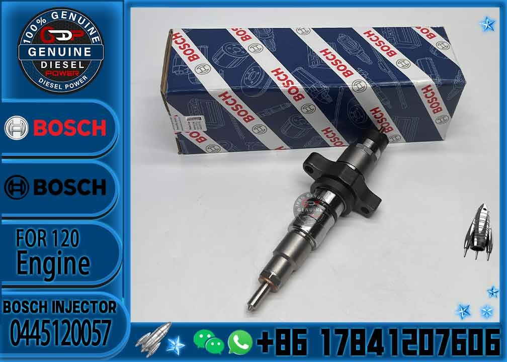 new diesel fuel injector 2854608 0986435552 for IVECO / Case New Holland 0445120057