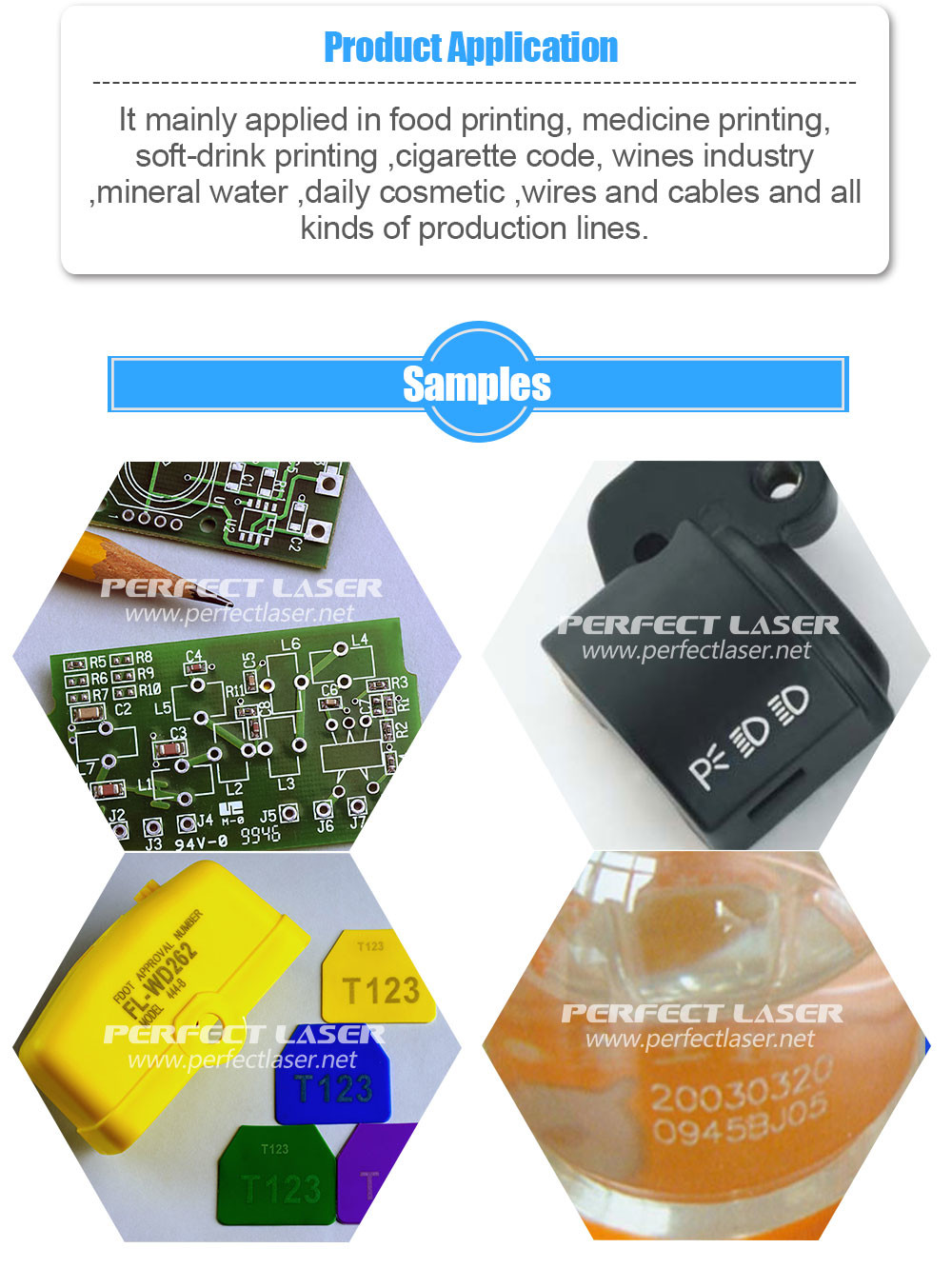 30w 60w Co2 Laser Marking Machine Water Cooling For Wood Glass Plastics Leather