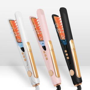 Quality Infrared Flat Iron Natural Moisture Keratin Treatment Tourmaline Hair Straightener wholesale