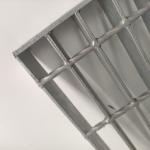 White Silver Steel Metal Grating Pressure Welding Hot Dip Galvanized
