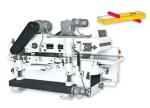 Sawmill woodworking log cutting twin blade vertical saw machine With Auto