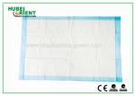 Non Woven Hospital Disposable Products White Blue Disposable Bed Pads , Free