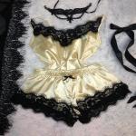 Women Fashion Sexy Lingerie Set Women'S Nightwear Cute Shorts And Top Sexy