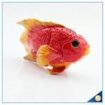 Enamel Metal Fish Shape Jewelry Box Hand Painted Trinket Box SCJ783