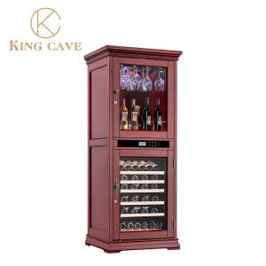 Quality Commercial Display Wine Cooler For Kitchen Cabinets Theromoelectric Compressor wholesale
