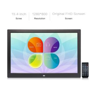 Quality Led Screen Large Digital Picture Frame 1280*800 Resolution JPEG/JPG Pic Format wholesale
