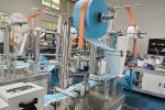 180-200pcs/ Min Face Mask Manufacturing Machine Aluminium Alloy High Productivit