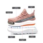 Durable Steel Toe Safety Shoes For Women Comfortable Work Shoes