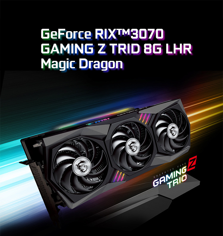 GeForce RTX 3070 Gaming Graphics Card 8G LHR Overclocking Edition
