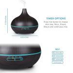 Wholesale High Quality Essential Oil Wooden Aroma Diffuser Luxury 500ml Electric