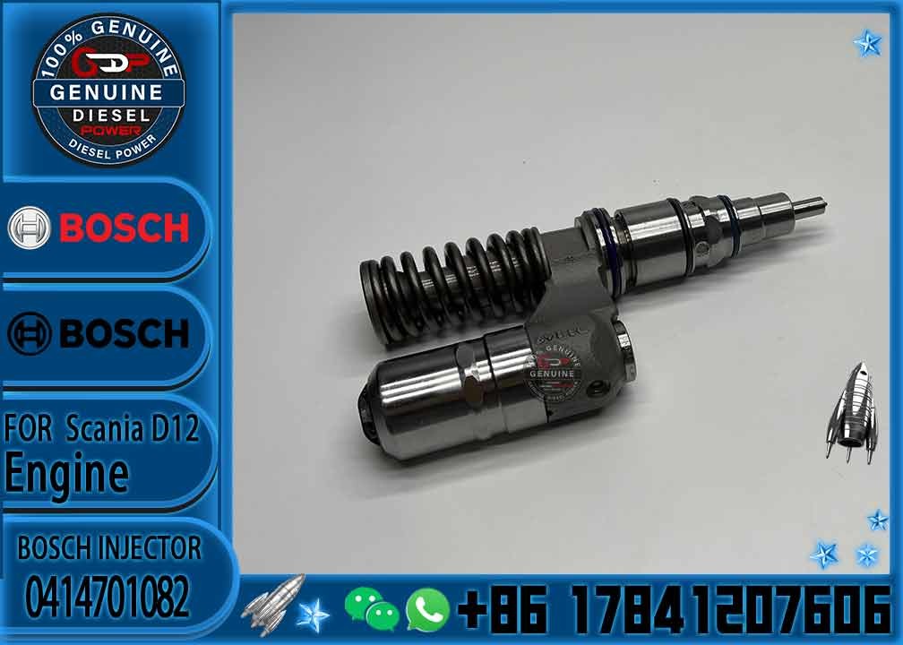 Genuine unit fuel injector 0414701082, 0414701019, 0414701027, fuel injector 1440579