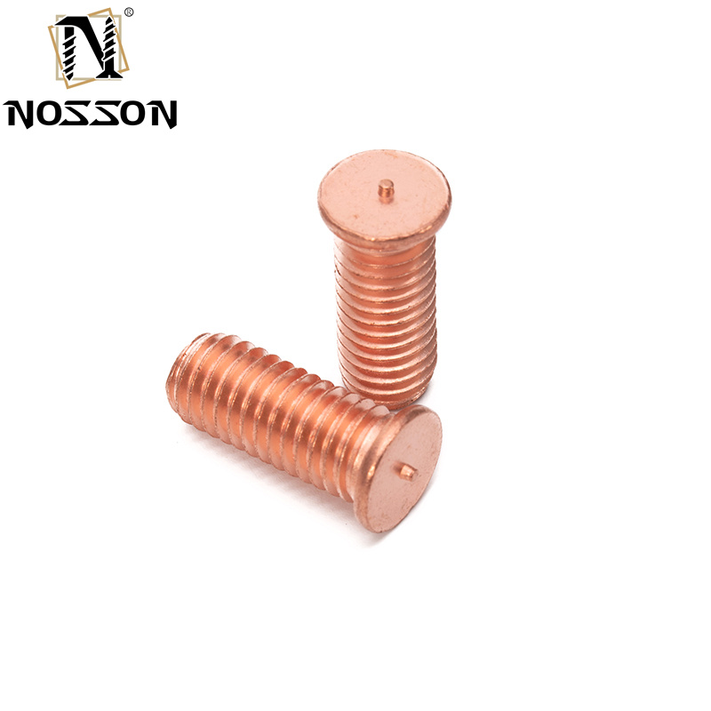 Plain Finish Stainless Steel 304 Industry-Grade M3 M30 Carbon Steel Grade 4.8 Welding Stud Bolt with High Tensile Strength