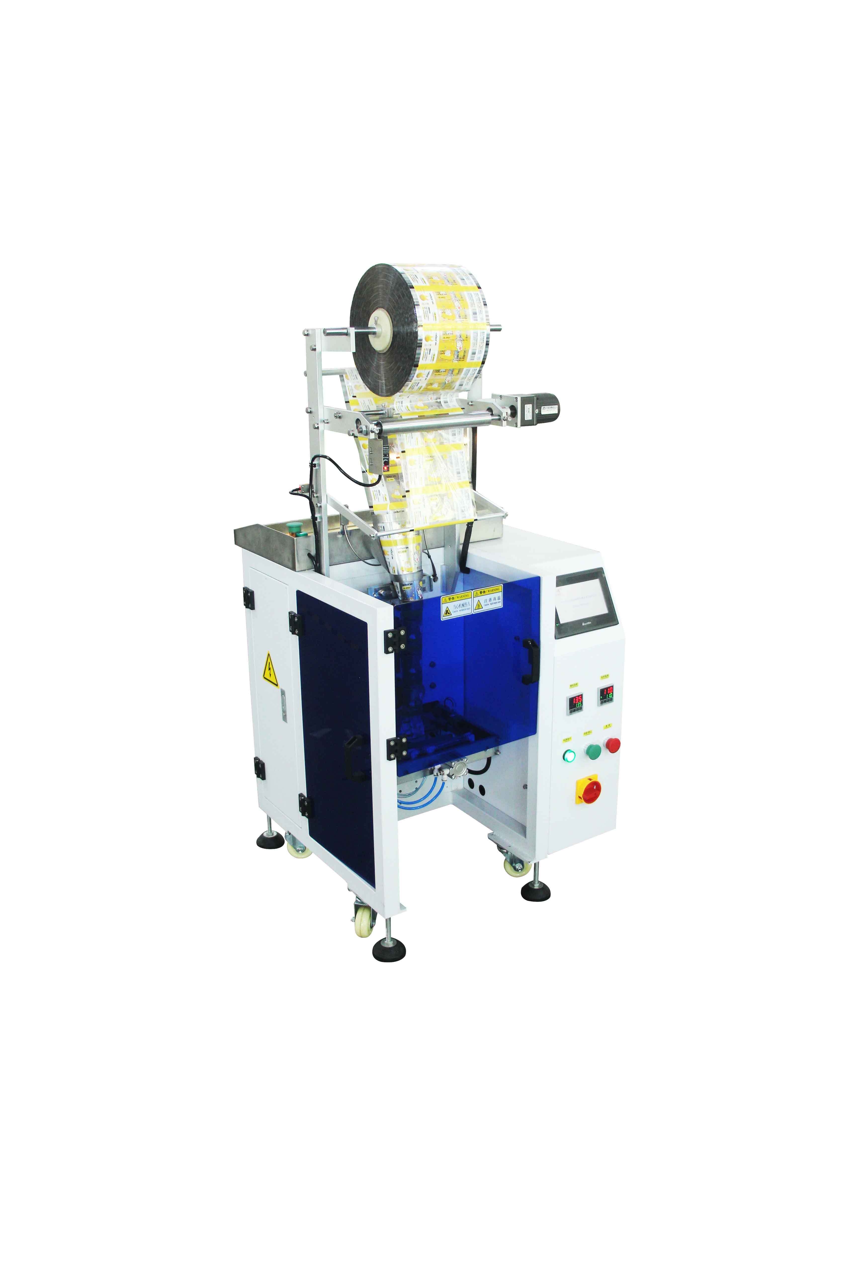 Automatic Manual Placement Toy Plastic Spare Parts Packaging Machine For Irregular Shape Product